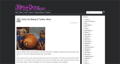 Desktop Screenshot of blog.joanofdark.com